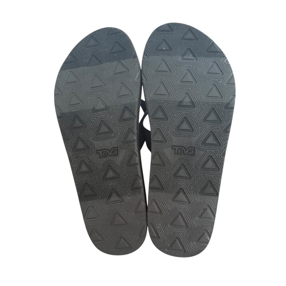 NWT Teva Women's Black Reflip Slip On Flip Flop Size 8 - Picture 7 of 9